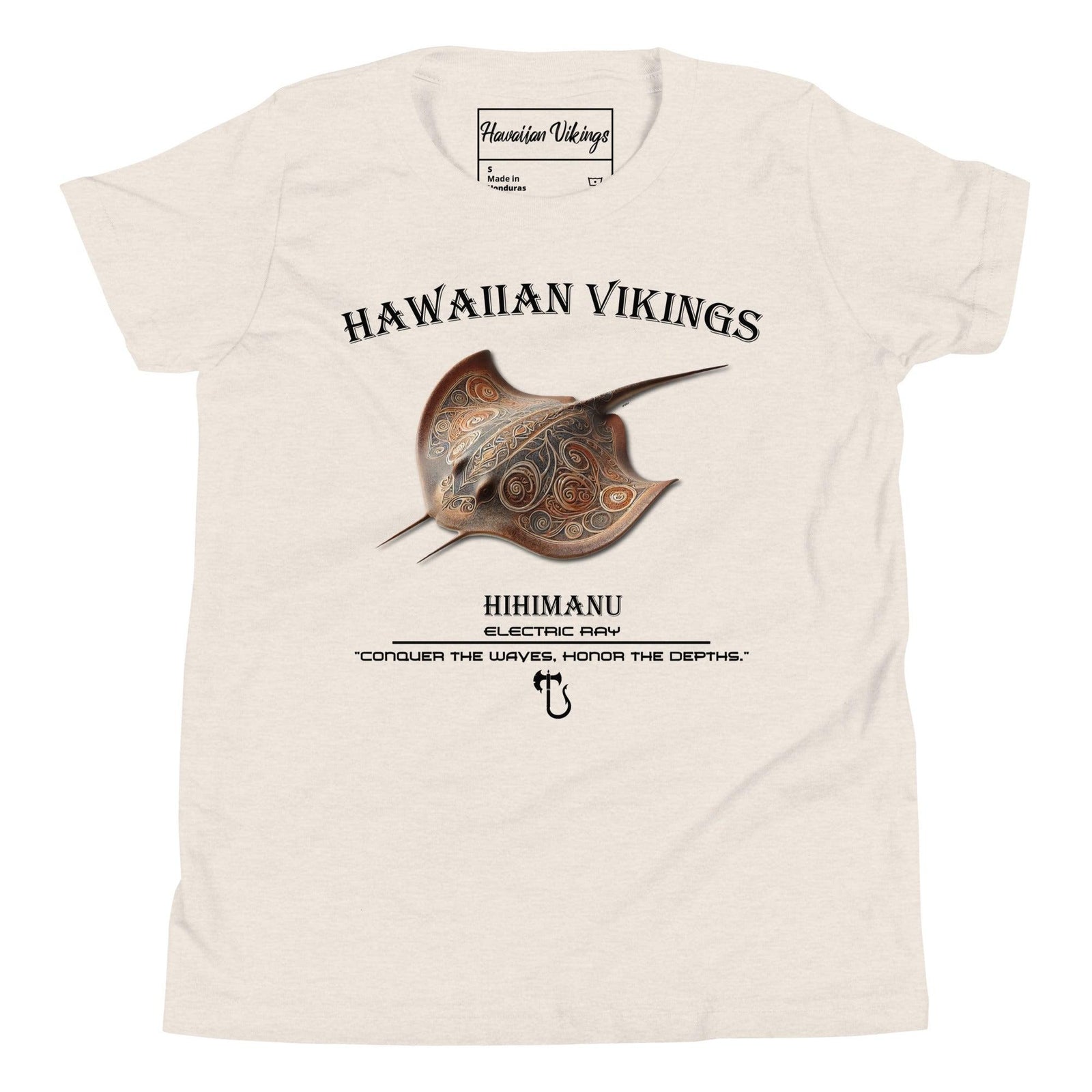 Electric Ray Youth Short Sleeve T-Shirt - Hawaiian Vikings