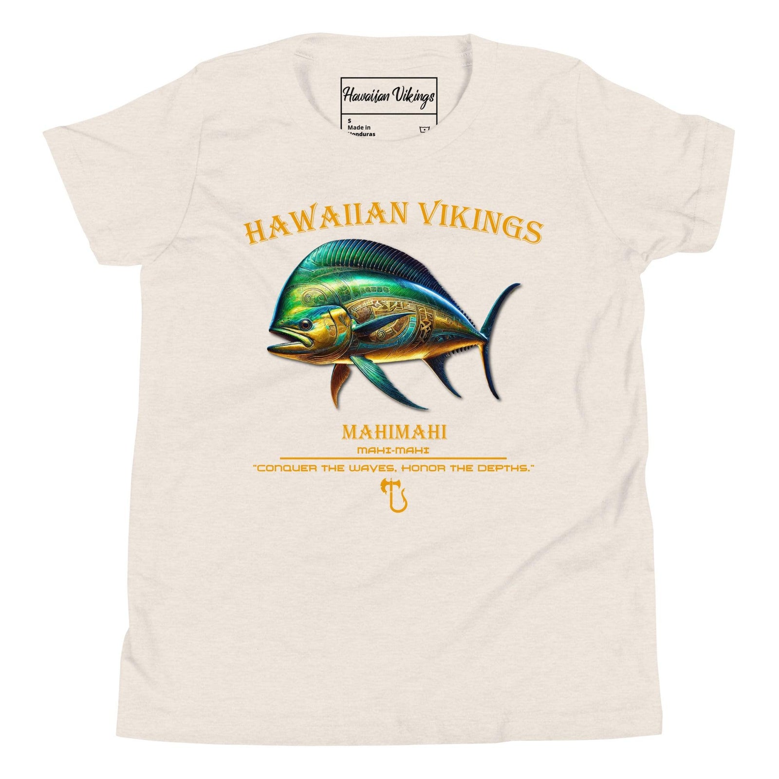 Mahi Mahi Youth Short Sleeve T-Shirt - Hawaiian Vikings