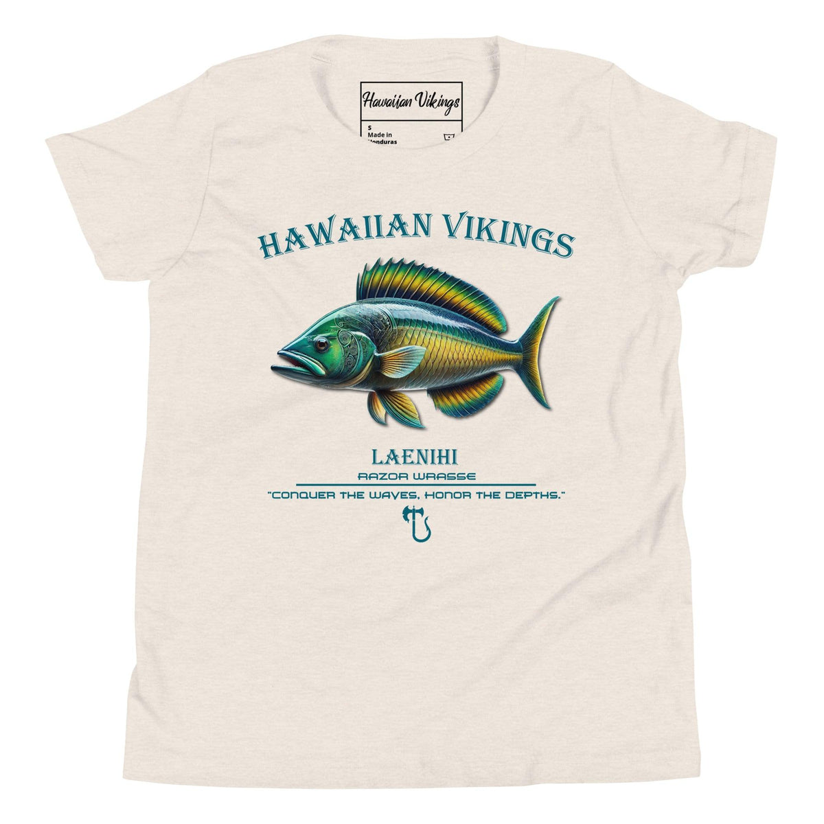 Razor Wrasse Youth Short Sleeve T-Shirt - Hawaiian Vikings