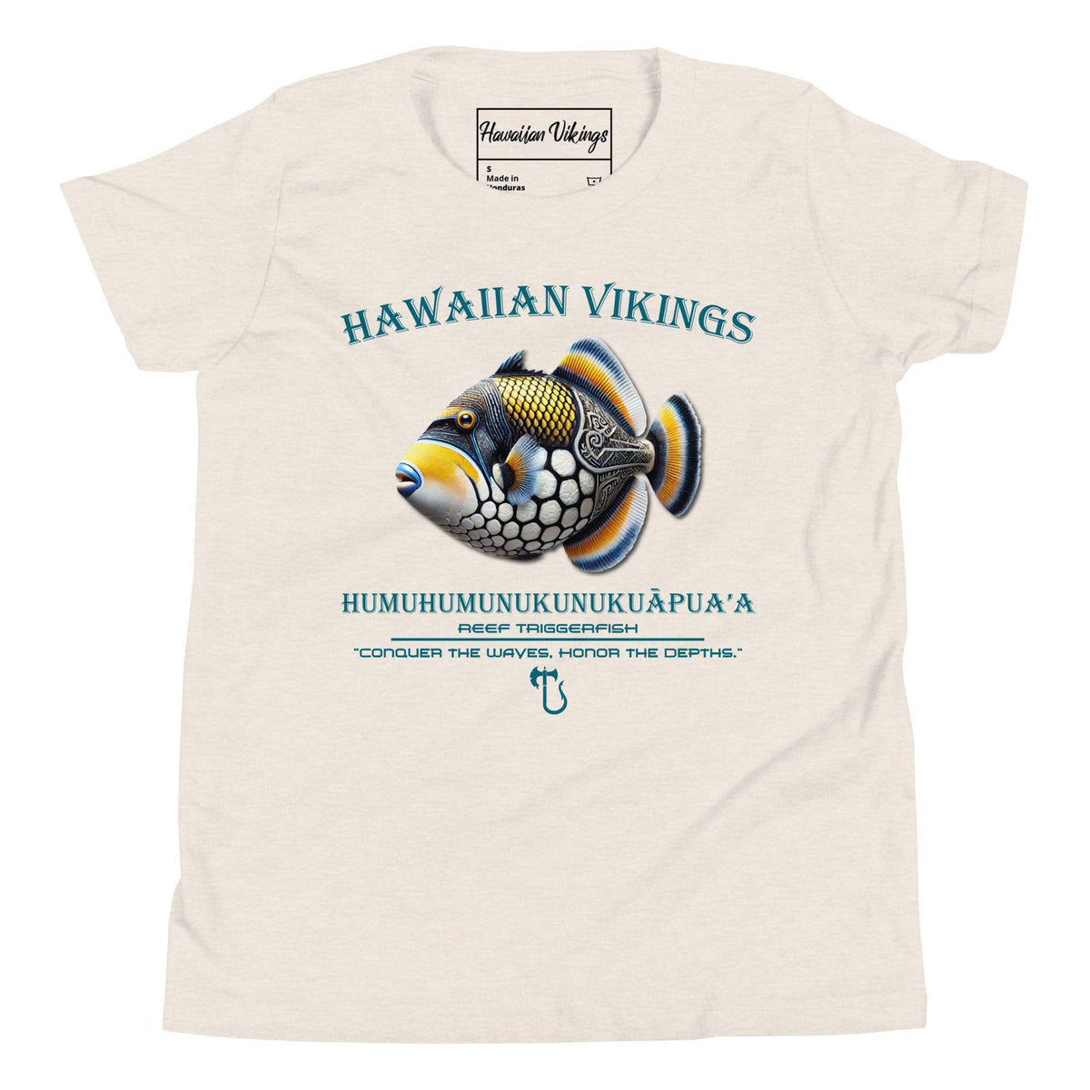 Reef Triggerfish Youth Short Sleeve T-Shirt - Hawaiian Vikings