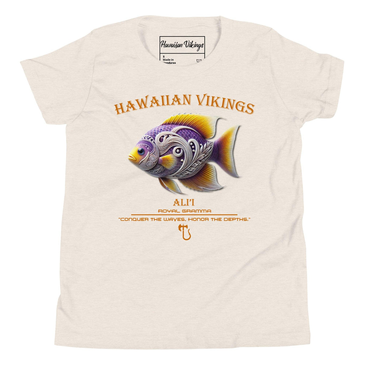 Royal Gramma Youth Short Sleeve T-Shirt - Hawaiian Vikings