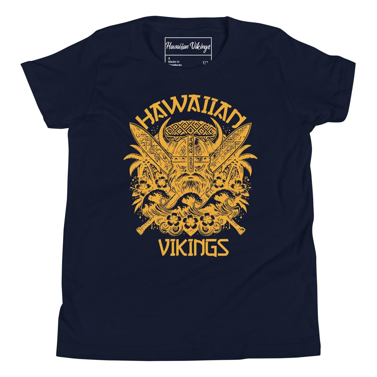 Surf Like Odin Youth Short Sleeve T-Shirt - Hawaiian Vikings