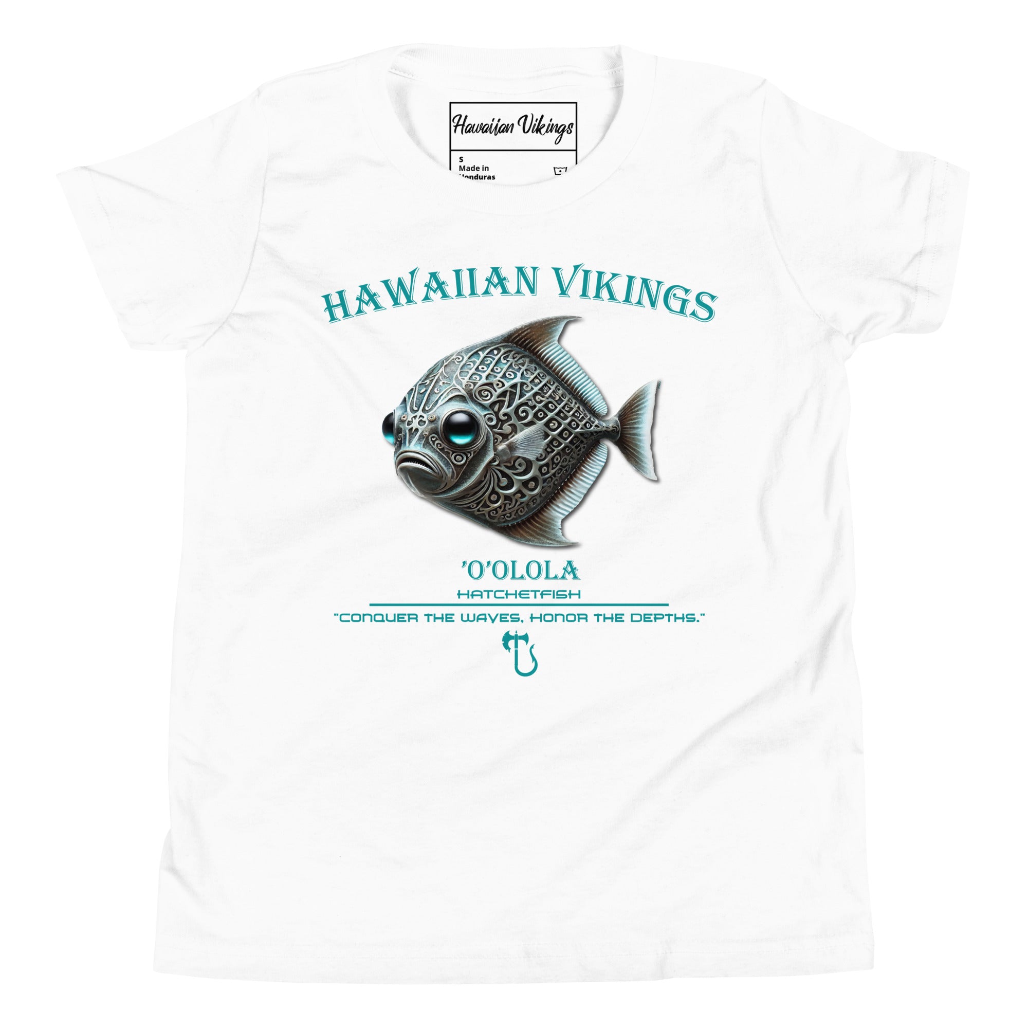 Hatchetfish Youth Short Sleeve T-Shirt - Hawaiian Vikings