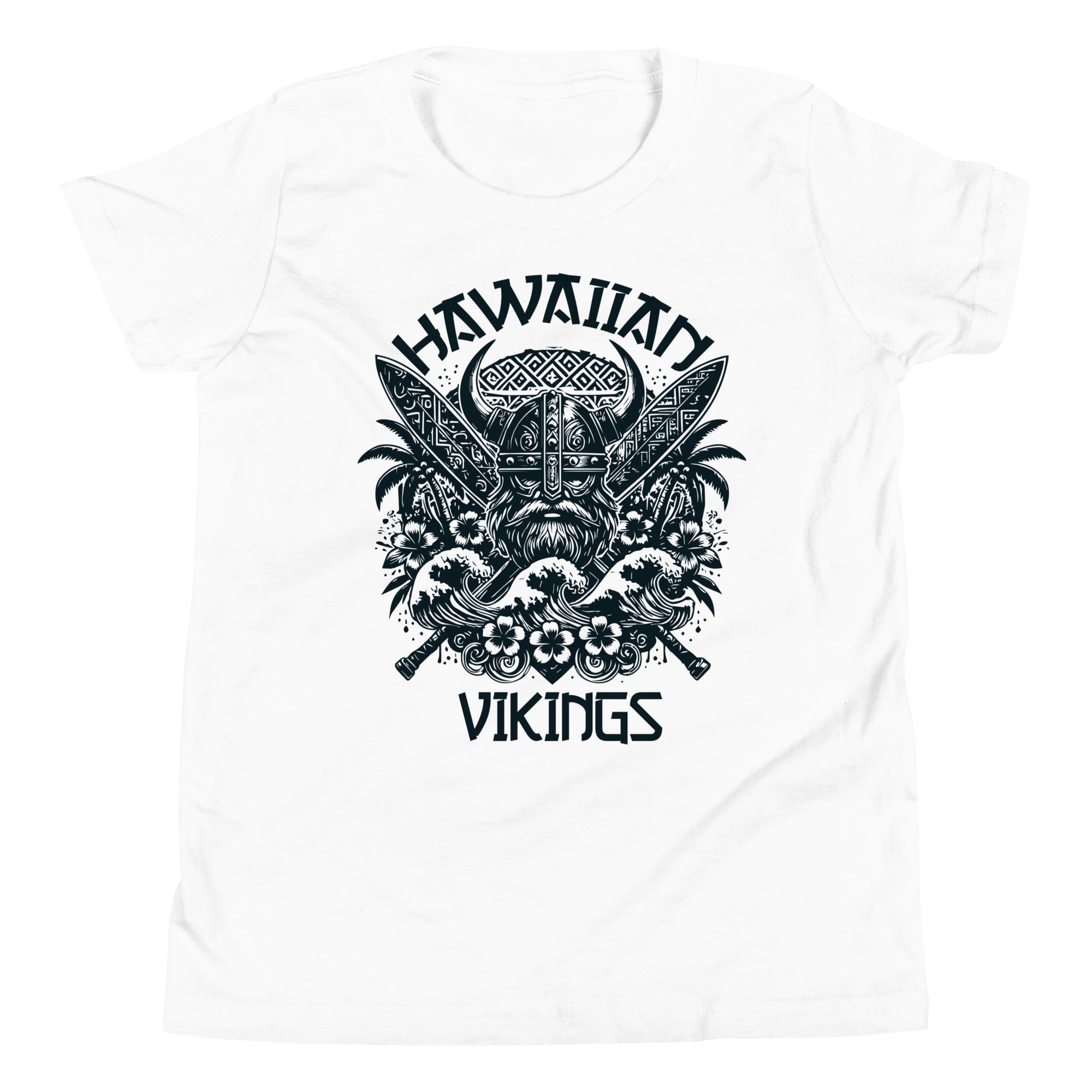 Surf Like Odin Youth Short Sleeve T-Shirt - Hawaiian Vikings