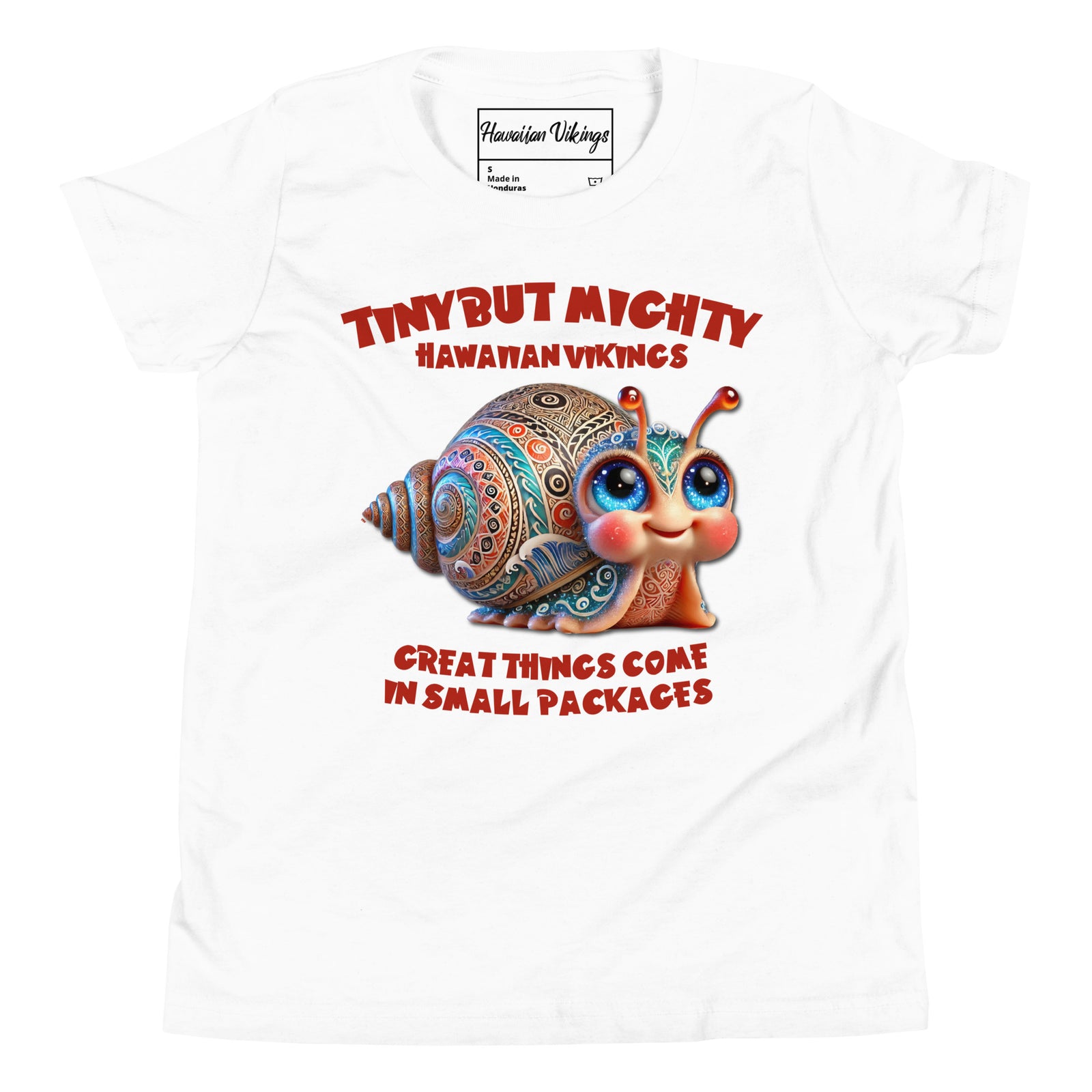 Great Things Come in Small Packages Youth Short Sleeve T-Shirt - Hawaiian Vikings