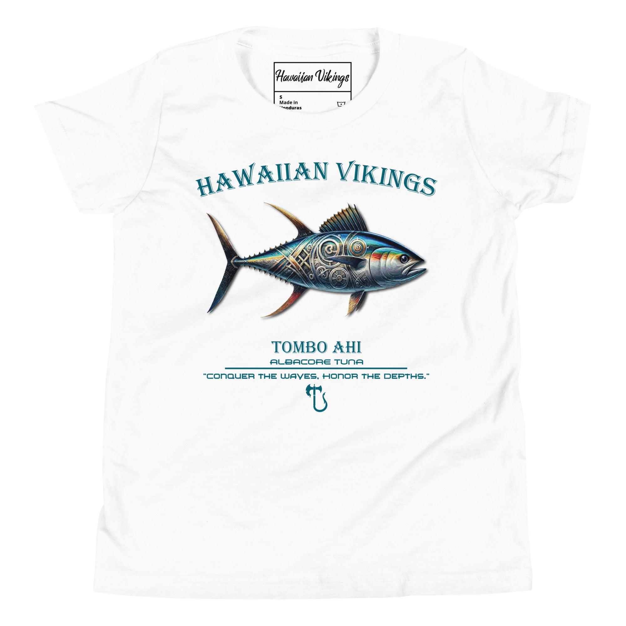 Albacore Tuna Youth Short Sleeve T-Shirt - Hawaiian Vikings