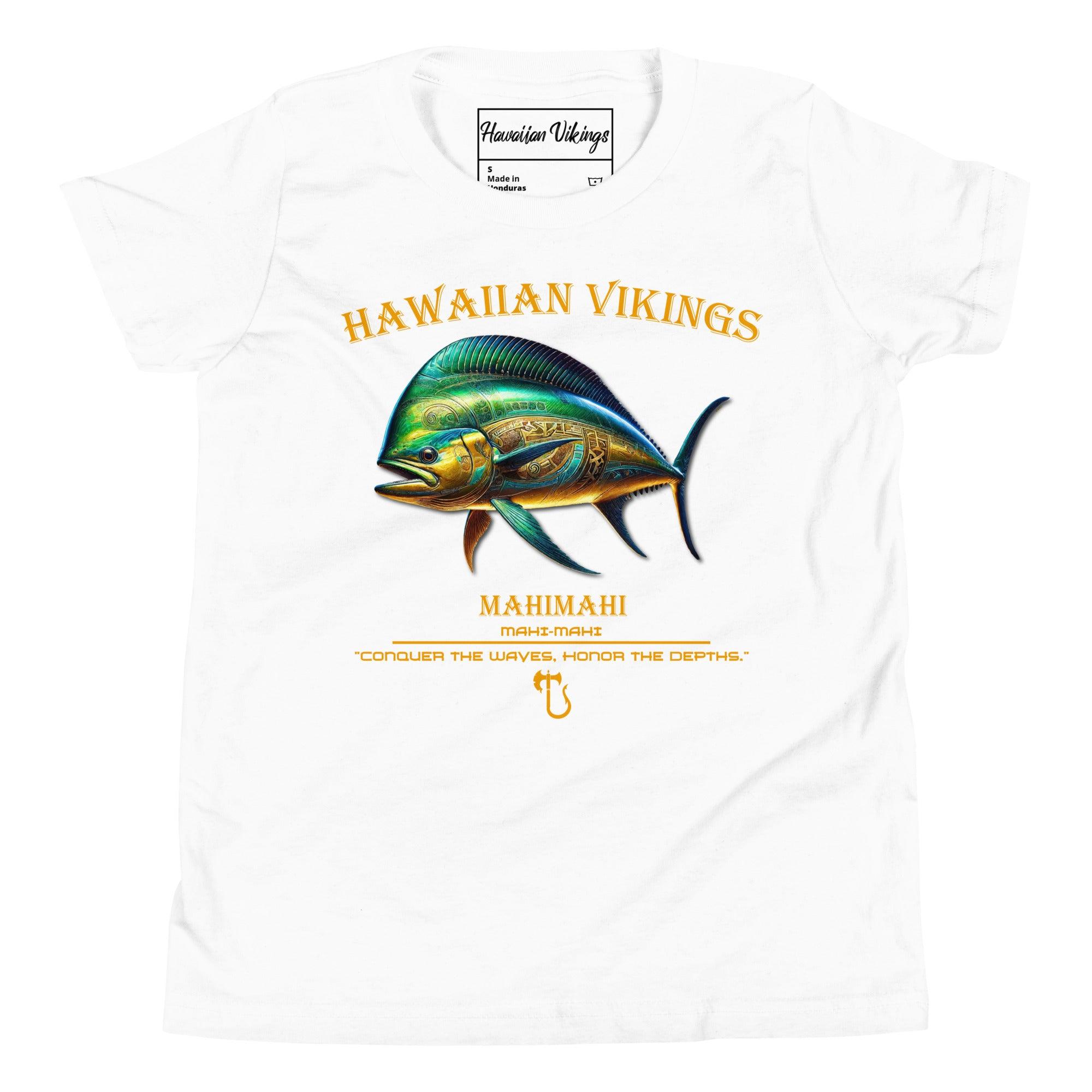 Mahi Mahi Youth Short Sleeve T-Shirt - Hawaiian Vikings