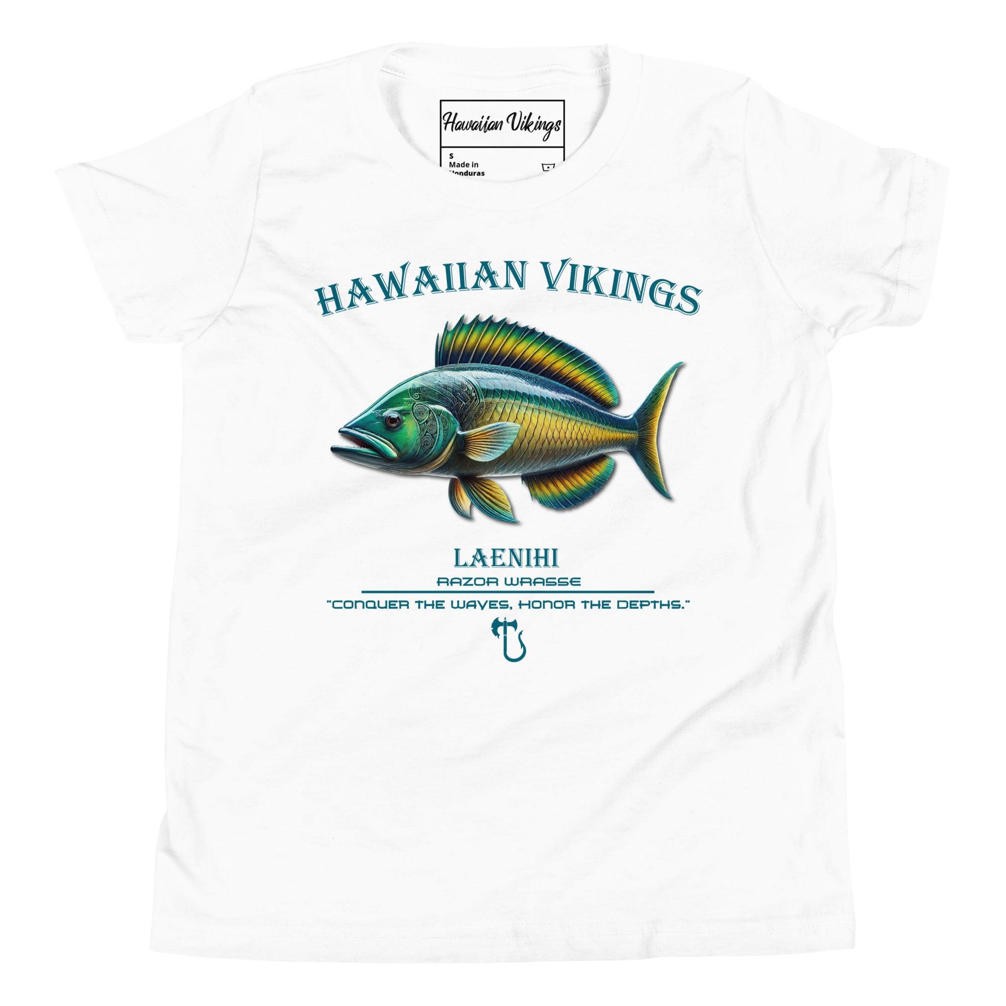 Razor Wrasse Youth Short Sleeve T-Shirt - Hawaiian Vikings