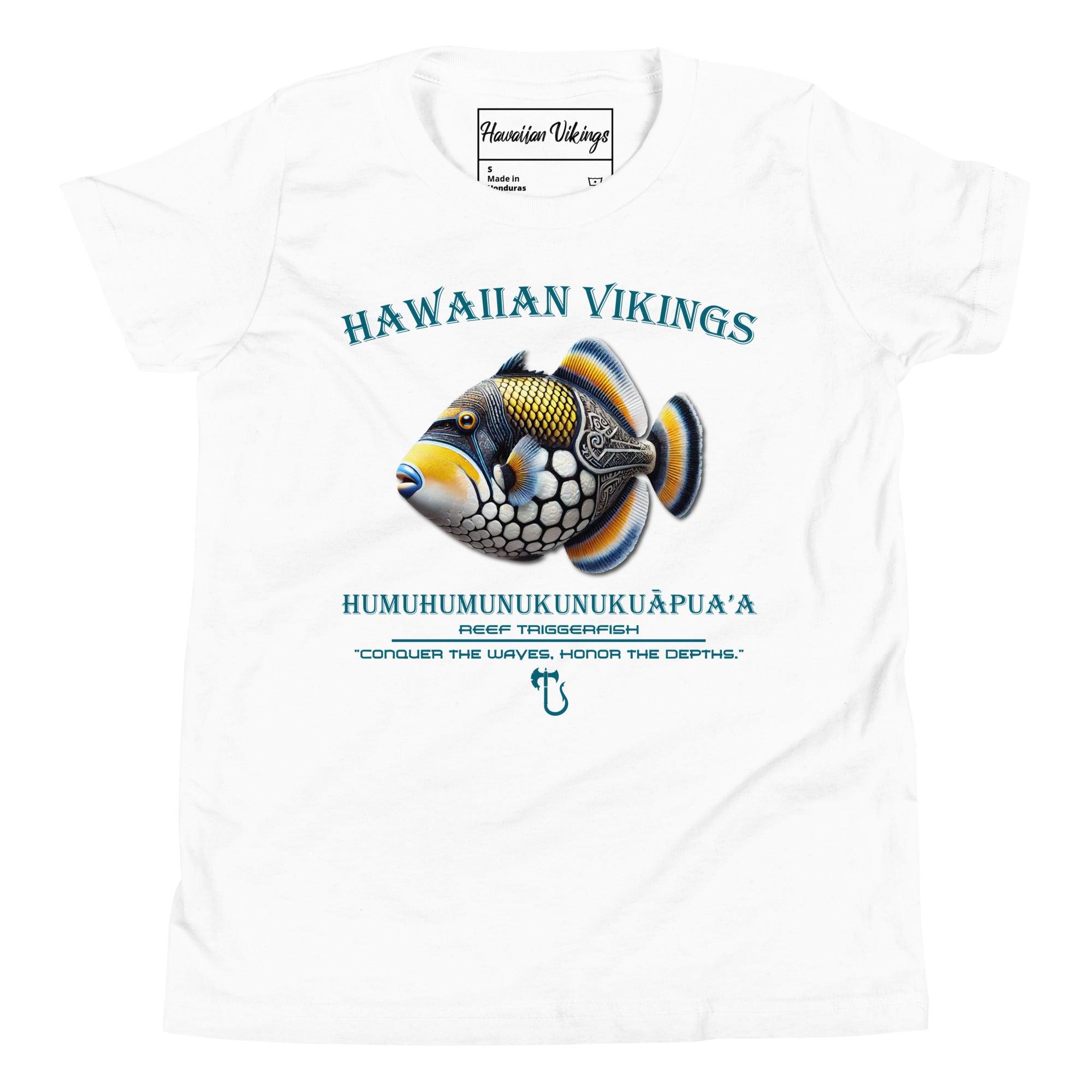 Reef Triggerfish Youth Short Sleeve T-Shirt - Hawaiian Vikings