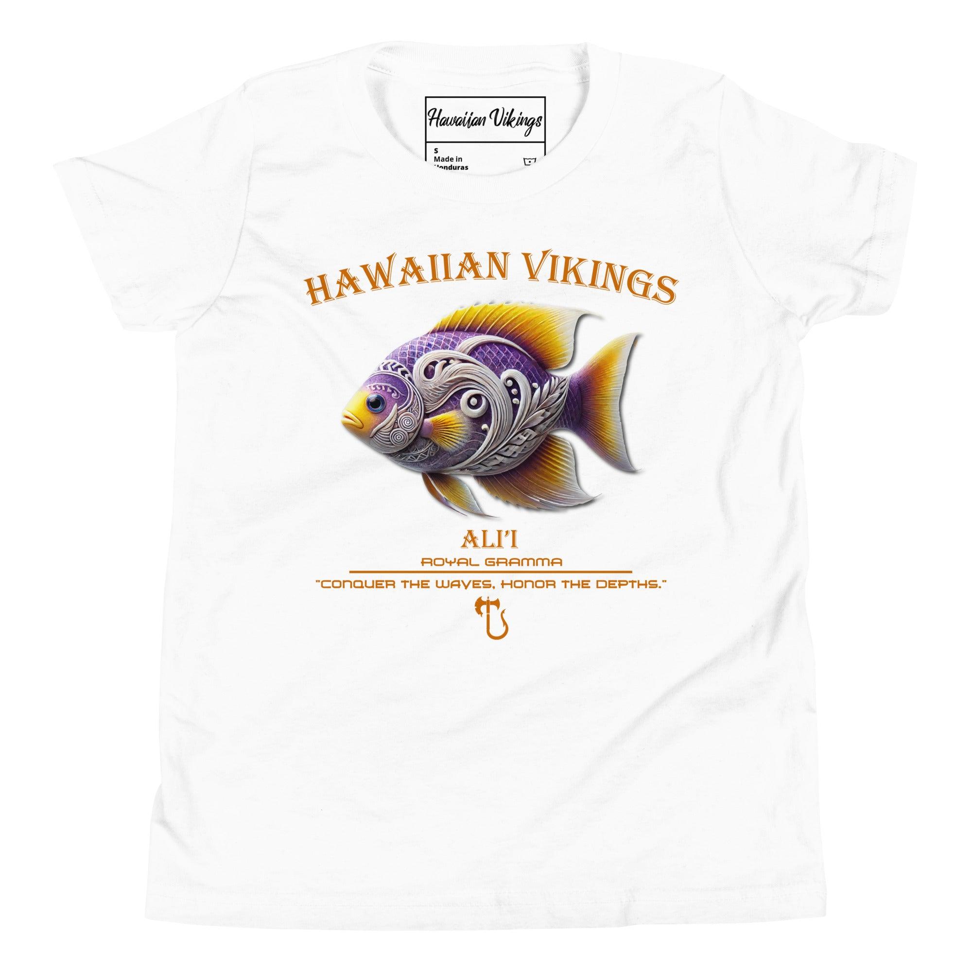 Royal Gramma Youth Short Sleeve T-Shirt - Hawaiian Vikings